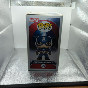 Funko Pop! Captain America: Civil War - Captain America Vinyl Figure #125 FRENLY BRICKS - Open 7 Days