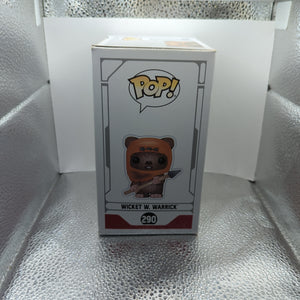 Star Wars - Wicket W. Warrick Pop! Vinyl Figure 290 FRENLY BRICKS - Open 7 Days