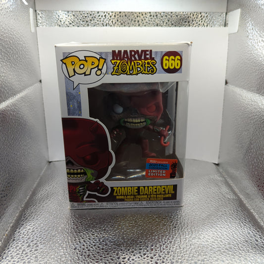 Zombie Daredevil 2020 Limited Edition Exclusive Marvel Funko Pop! Vinyl 666 FRENLY BRICKS - Open 7 Days