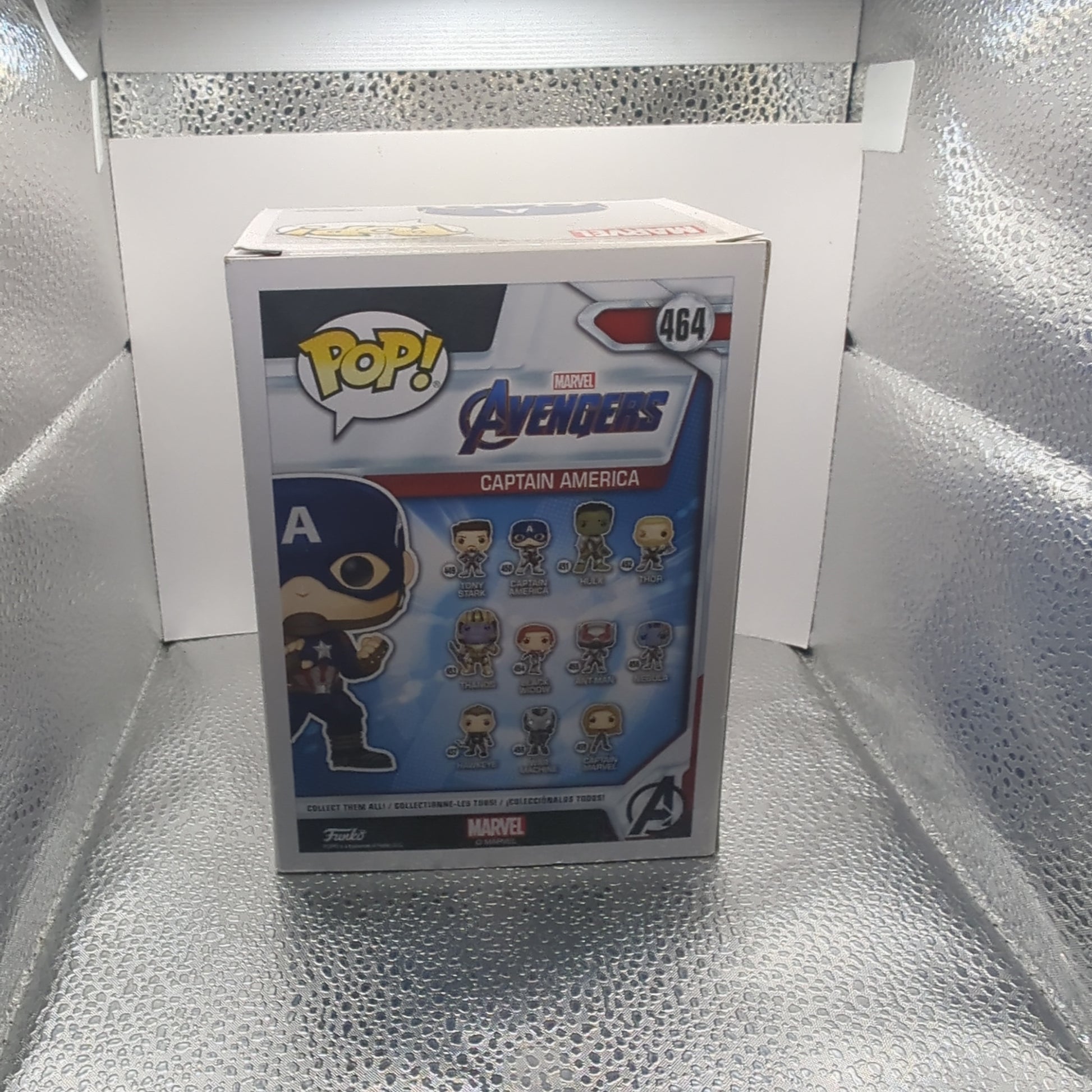 Avengers Captain America Pop Vinyl #464 "Special Edition" FRENLY BRICKS - Open 7 Days