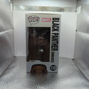 Black Panther Unmasked Captain america Civil war #138 Funko pop! vinyl FRENLY BRICKS - Open 7 Days