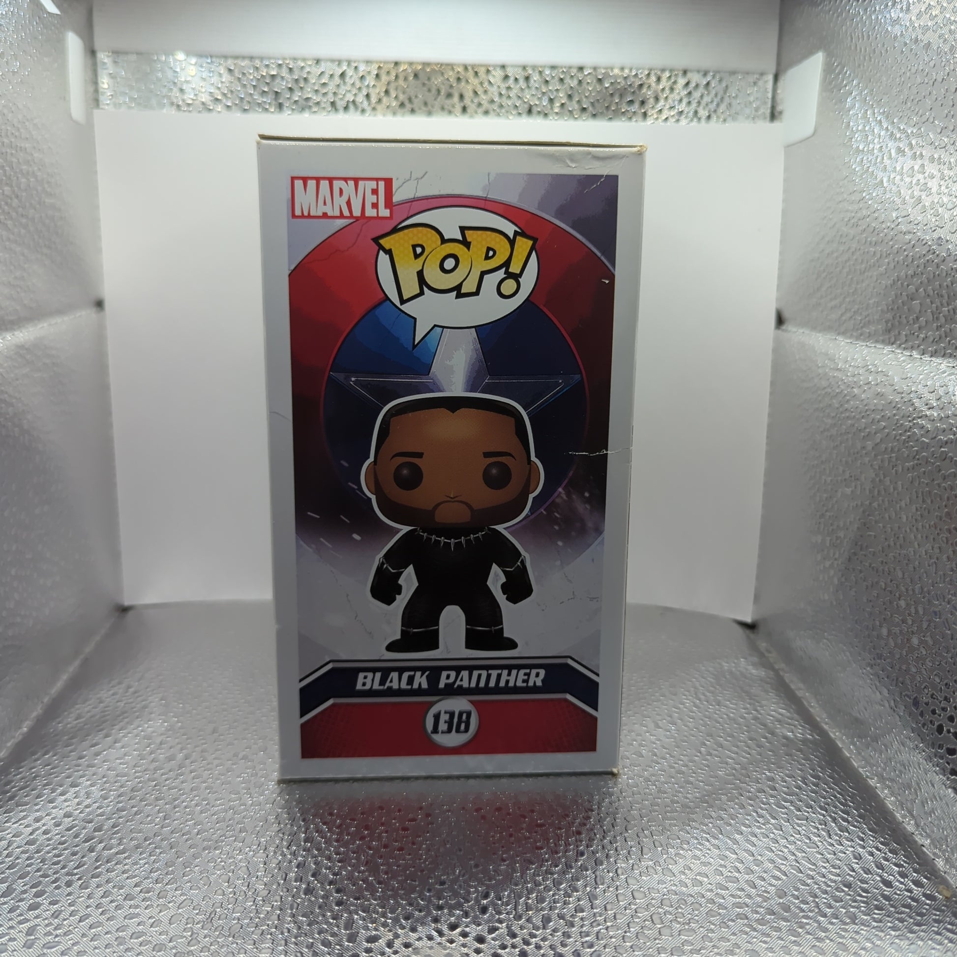 Black Panther Unmasked Captain america Civil war #138 Funko pop! vinyl FRENLY BRICKS - Open 7 Days