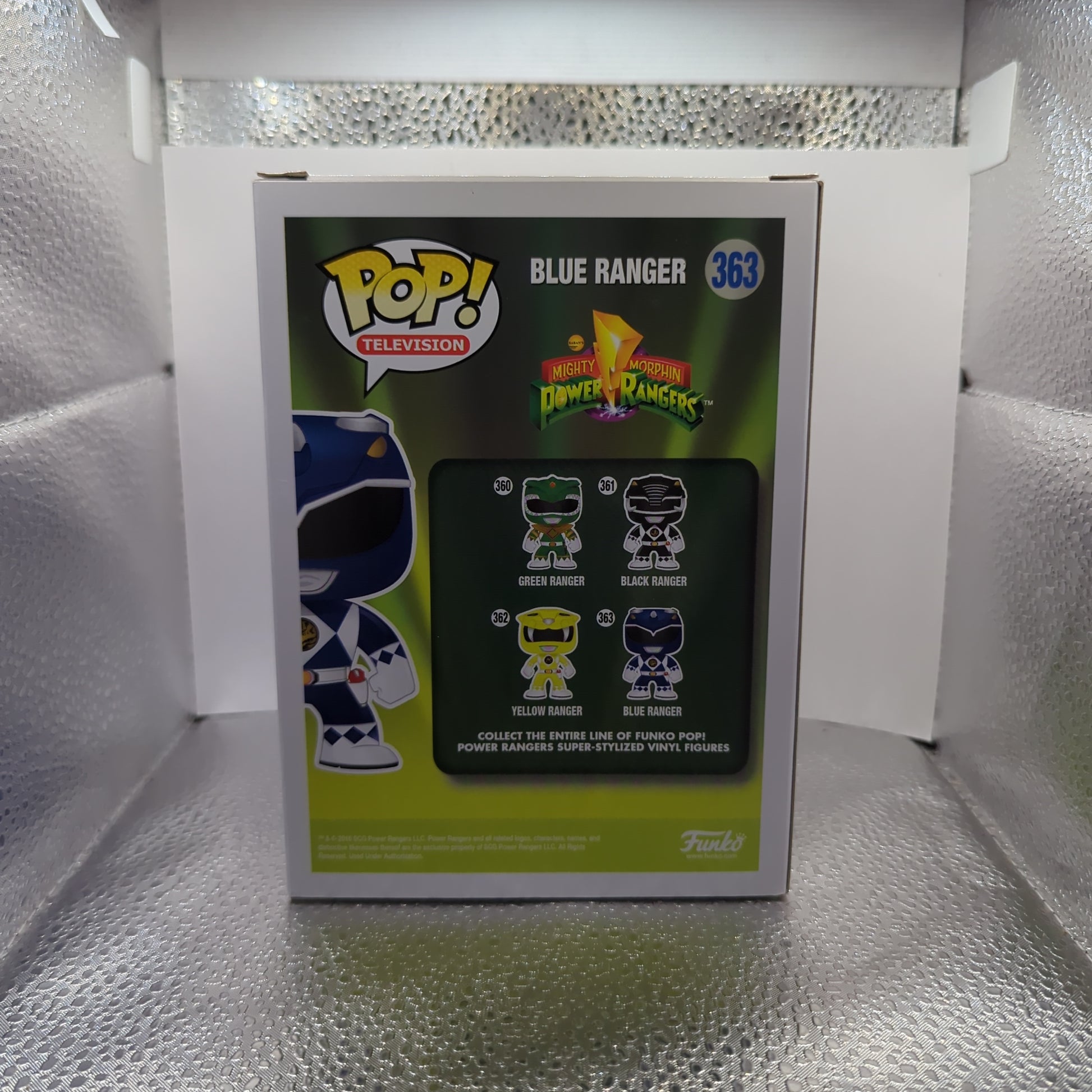 Blue Ranger #363 Funko Pop Television Vinyl Figure Power Rangers FRENLY BRICKS - Open 7 Days