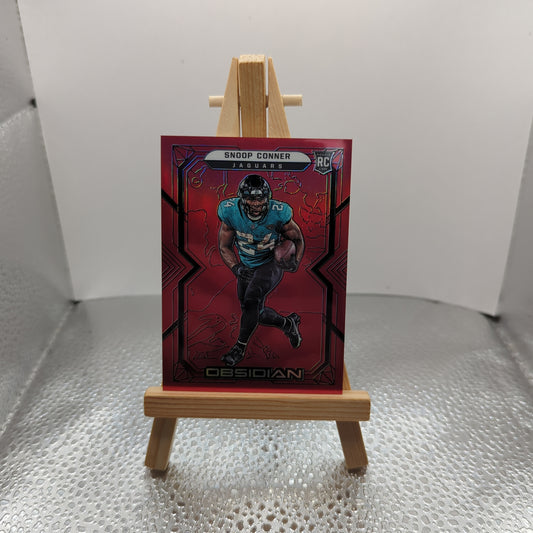 2022 Panini Obsidian Red Snoop Conner /29 Rookie Card *JAGUARS FRENLY BRICKS - Open 7 Days