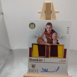 2019-2020 Panini Encased Dylan Windler Auto ON CARD /10 dual patch Numbered to 10 FRENLY BRICKS - Open 7 Days
