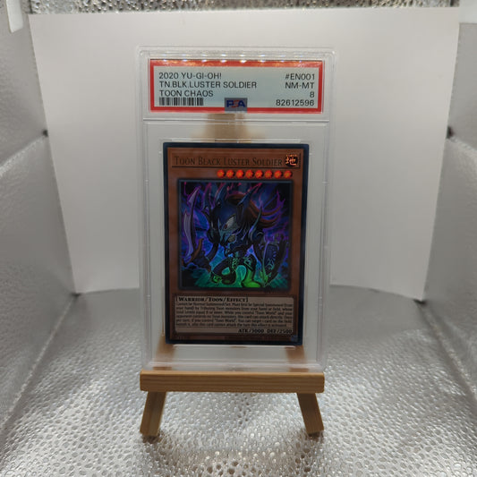 Toon Black Luster Soldier, TOCH EN001, Toon Chaos UNLIMITED PSA 8 FRENLY BRICKS - Open 7 Days