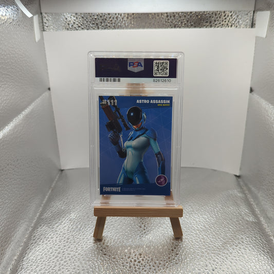 2020 PANINI FORTNITE SERIES 2 ASTRO ASSASSIN #111 CRACKED ICE PSA 8 FRENLY BRICKS - Open 7 Days