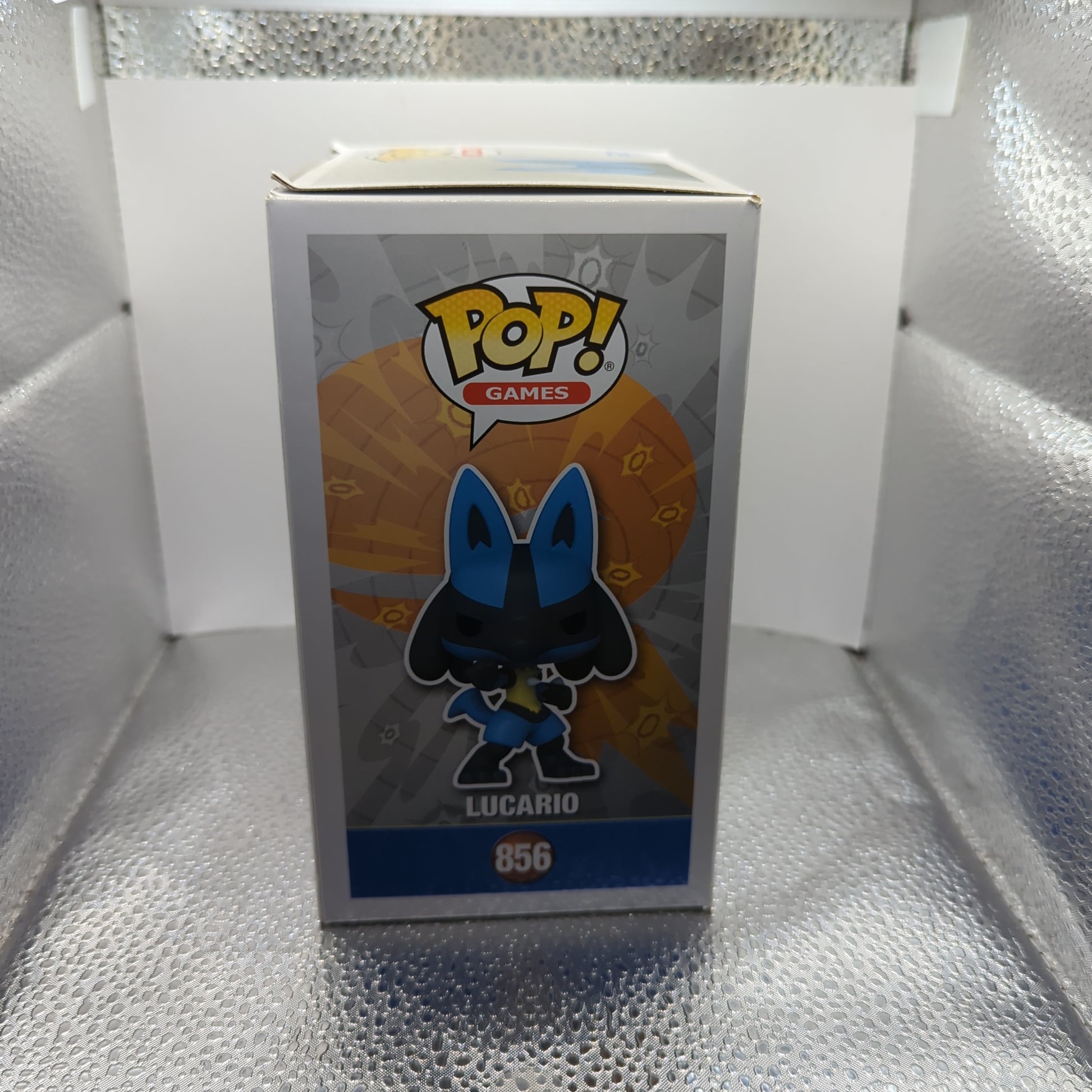 Funko Pop Pokemon Lucario - Vinyl Figure Games # 856 FRENLY BRICKS - Open 7 Days