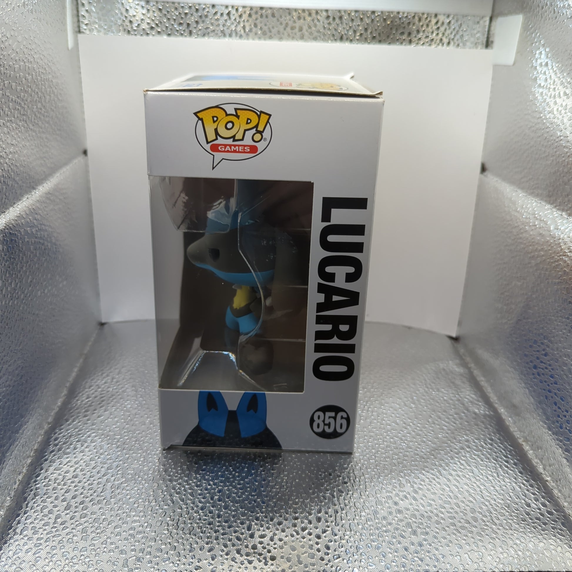 Funko Pop Pokemon Lucario - Vinyl Figure Games # 856 FRENLY BRICKS - Open 7 Days