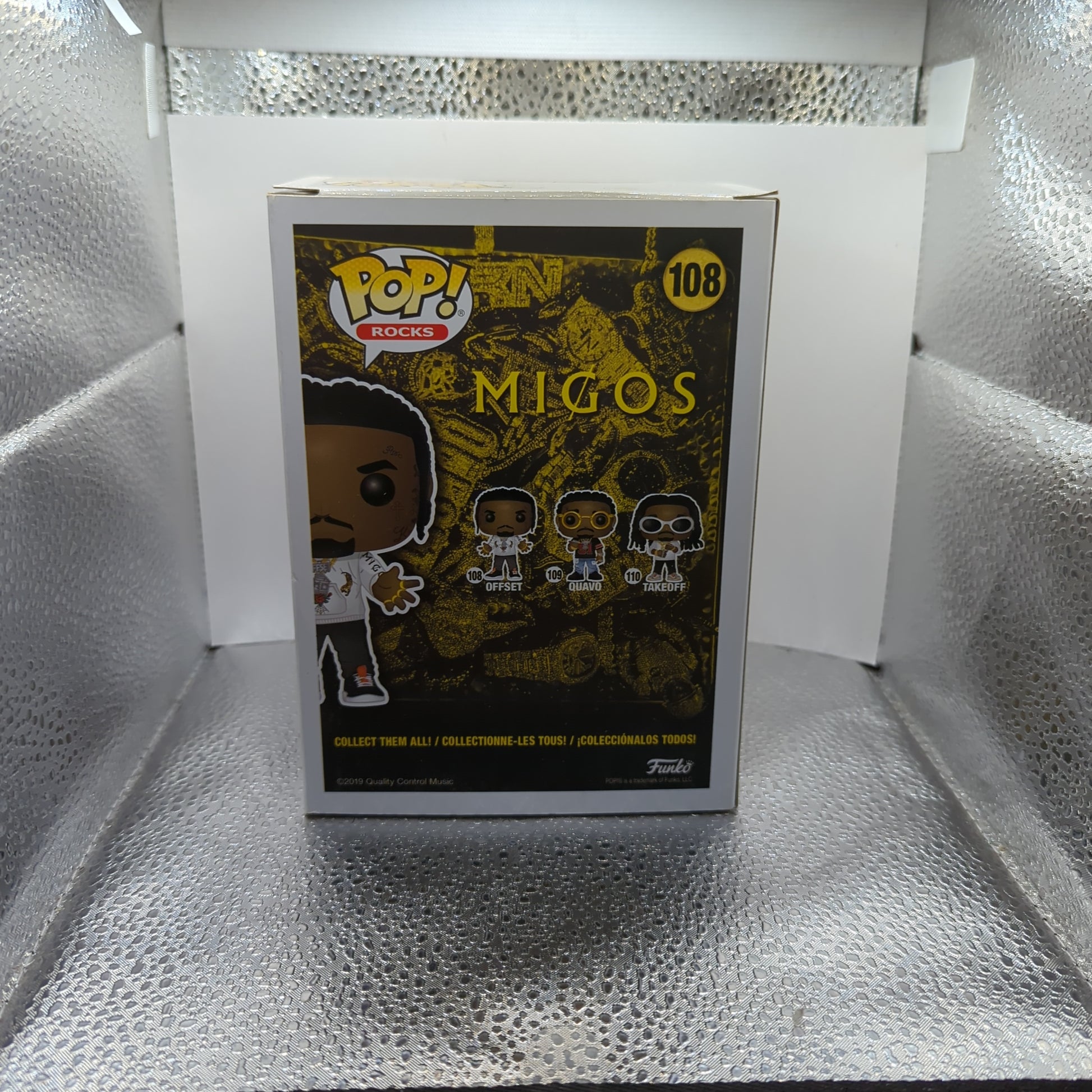 MIGOS OFFSET #108 POP VINYL FUNKO Rocks Rapper FRENLY BRICKS - Open 7 Days