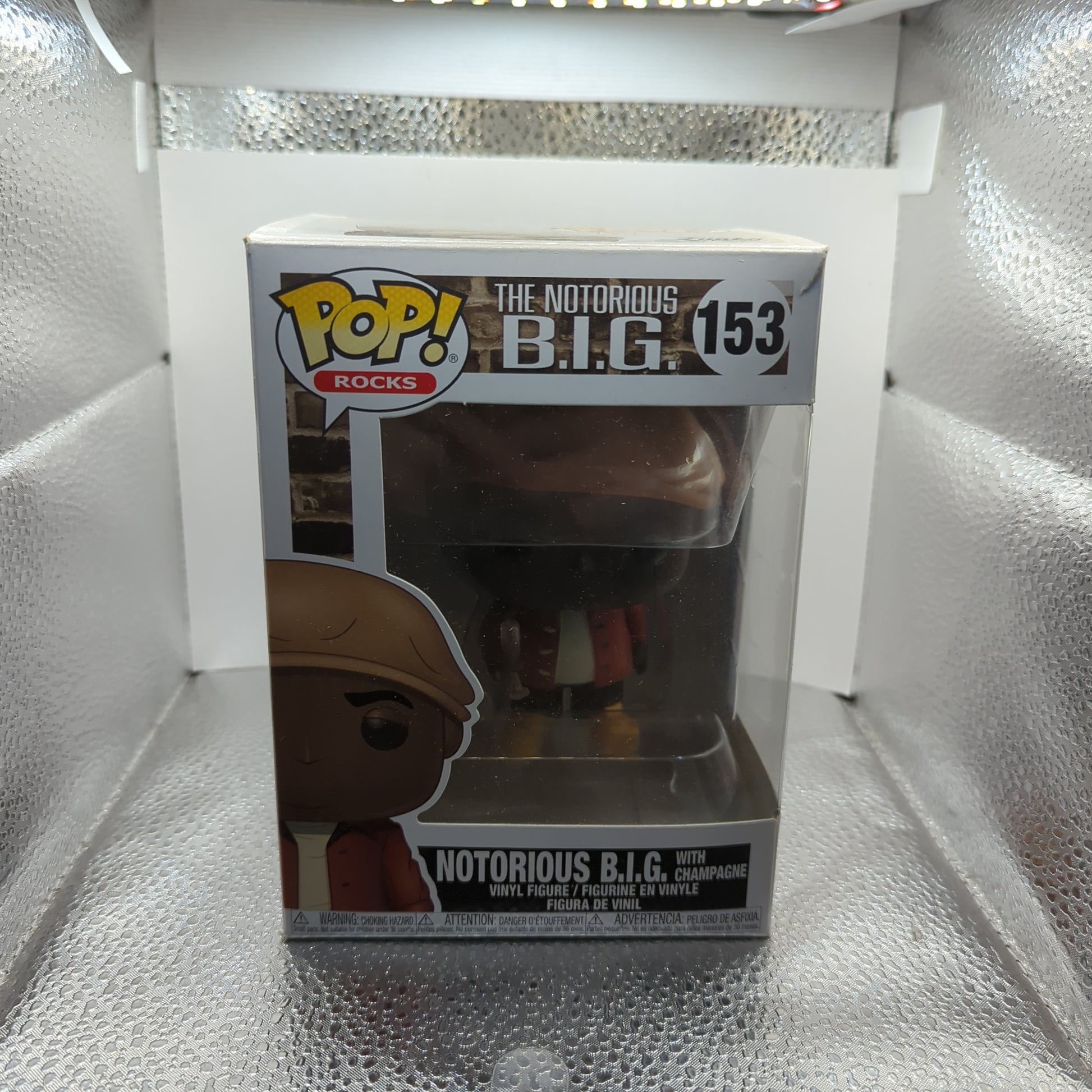 Pop Vinyl Notorious BIG No.153. Pop Rocks series. FRENLY BRICKS - Open 7 Days