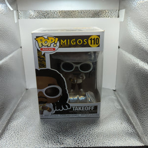 Migos Takeoff POP! Rocks #110 Vinyl Figure Funko FRENLY BRICKS - Open 7 Days