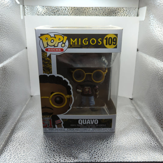 Funko Pop! Rocks: Migos - Quavo Vinyl Figure #109 FRENLY BRICKS - Open 7 Days