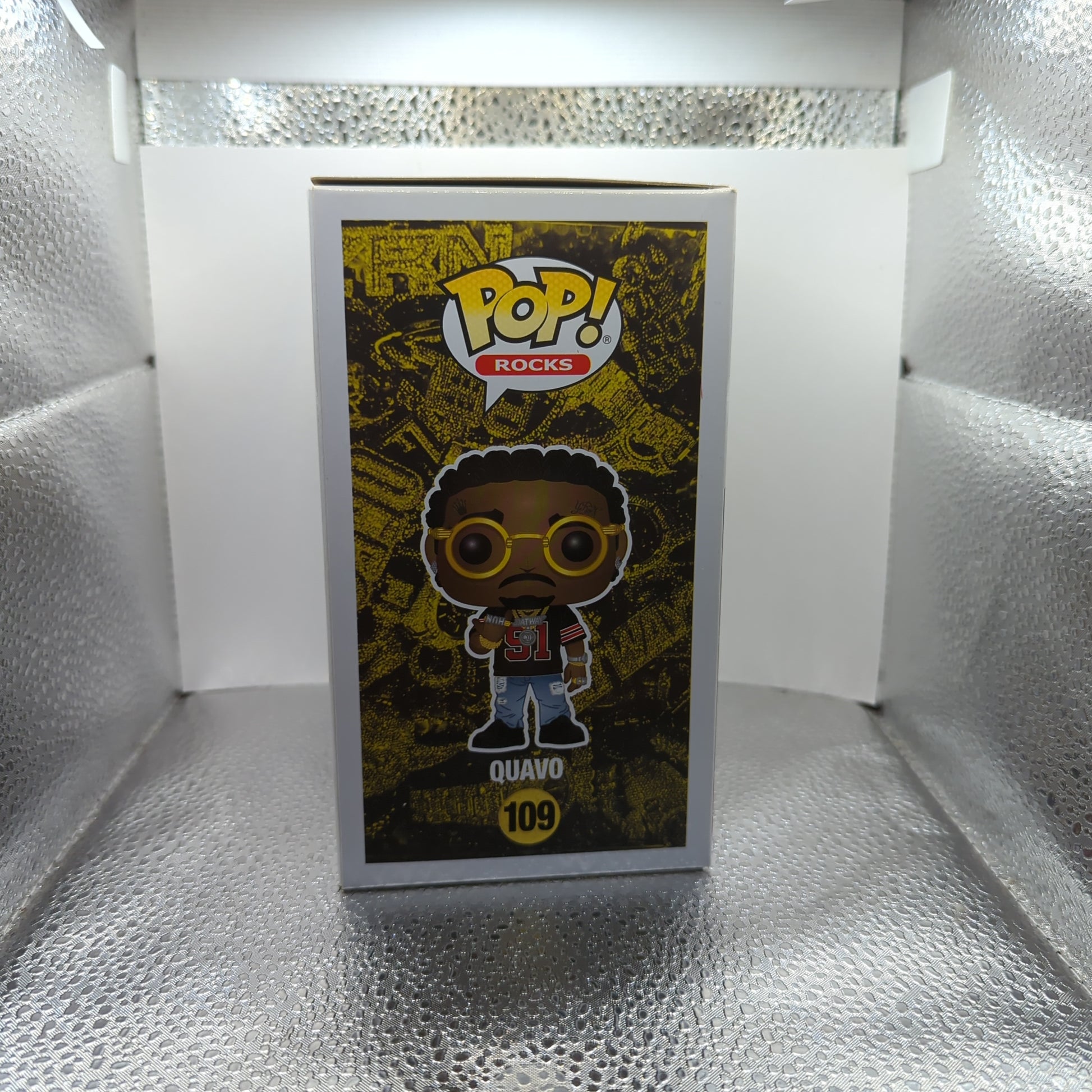 Funko Pop! Rocks: Migos - Quavo Vinyl Figure #109 FRENLY BRICKS - Open 7 Days