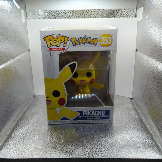 Funko Pop Games Pokemon #353 Pikachu Vinyl Figure FRENLY BRICKS - Open 7 Days