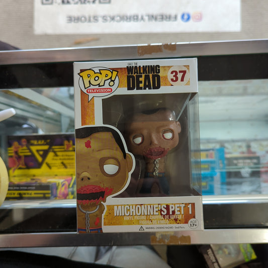 The Walking Dead Funko Pop TV Michonne's Pet 1 Vinyl Figure #37 AMC FRENLY BRICKS - Open 7 Days