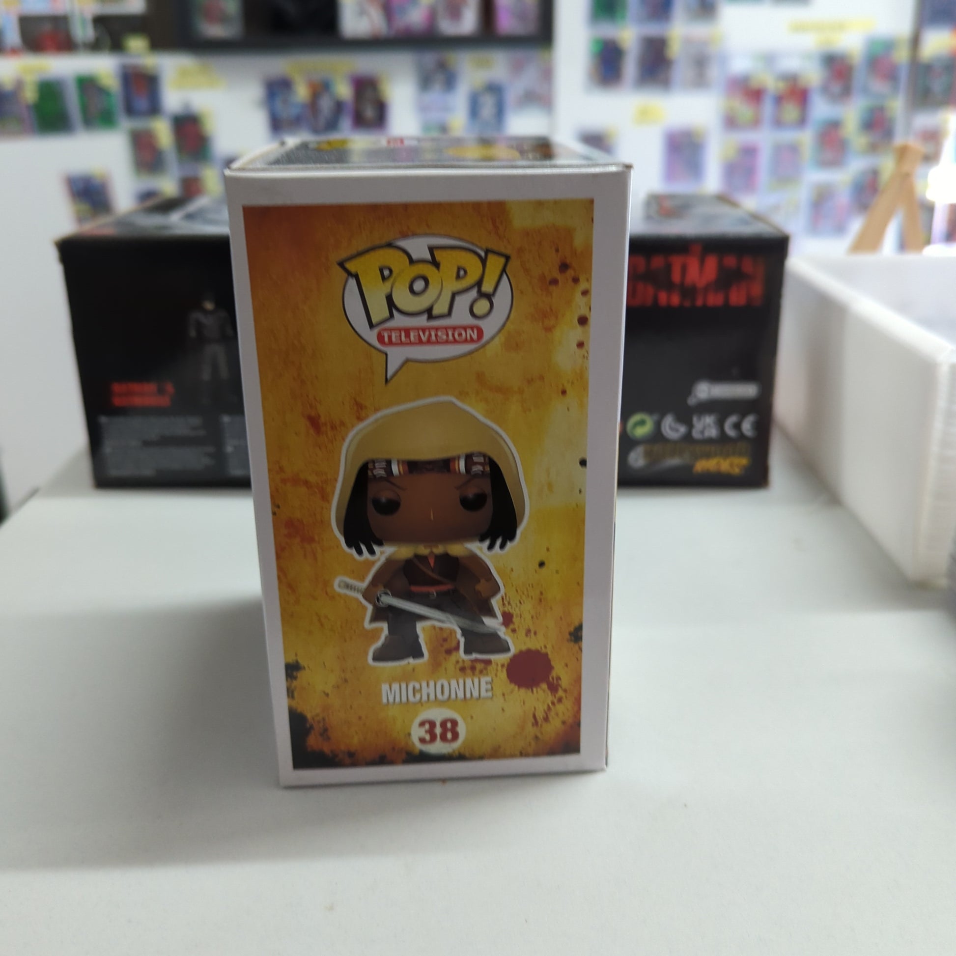 Funko Pop Vinyl Michonne #38 The Walking Dead Television Series Vaulted FRENLY BRICKS - Open 7 Days