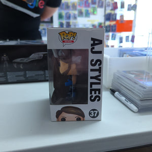 AJ Styles #37 WWE Funko Pop Vinyl FRENLY BRICKS - Open 7 Days