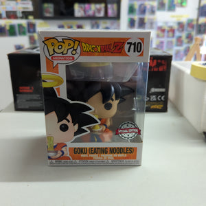 Funko Pop Dragon Ball Z Goku Eating Noodles Figure #710 Special Edition FRENLY BRICKS - Open 7 Days