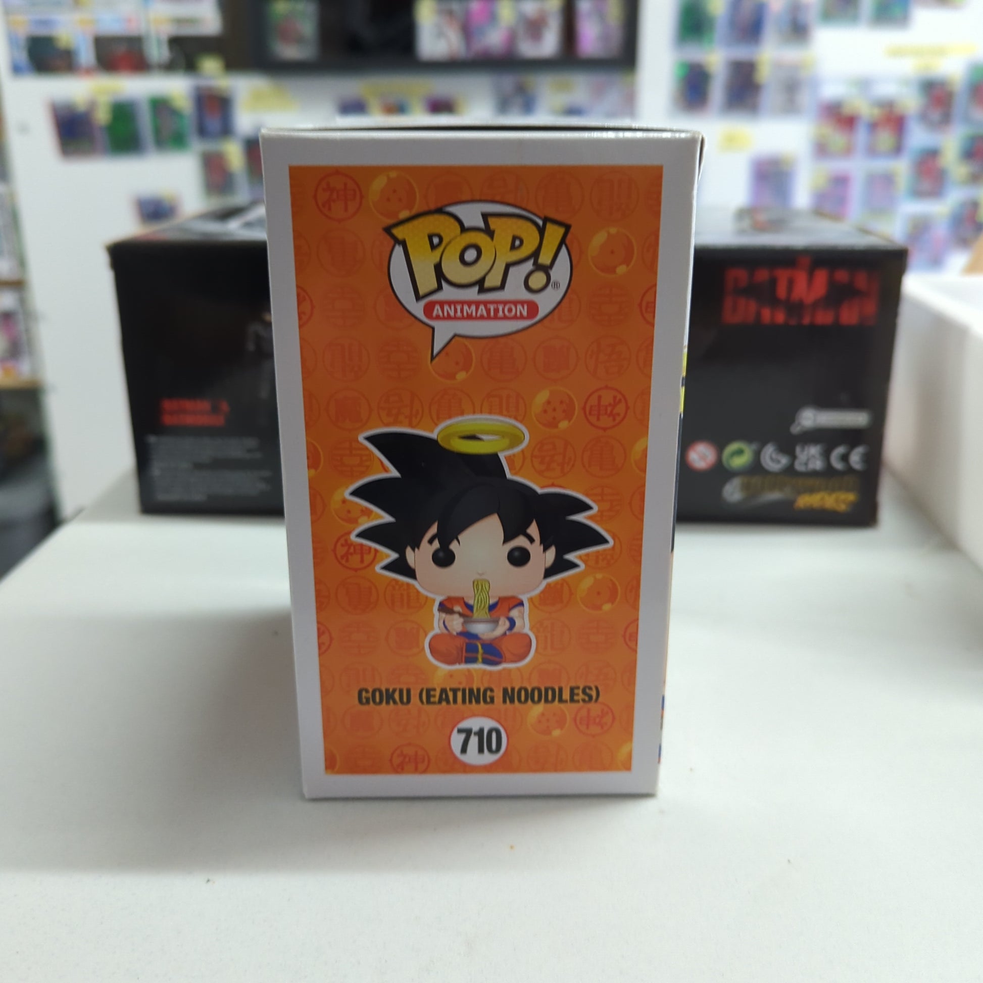 Funko Pop Dragon Ball Z Goku Eating Noodles Figure #710 Special Edition FRENLY BRICKS - Open 7 Days