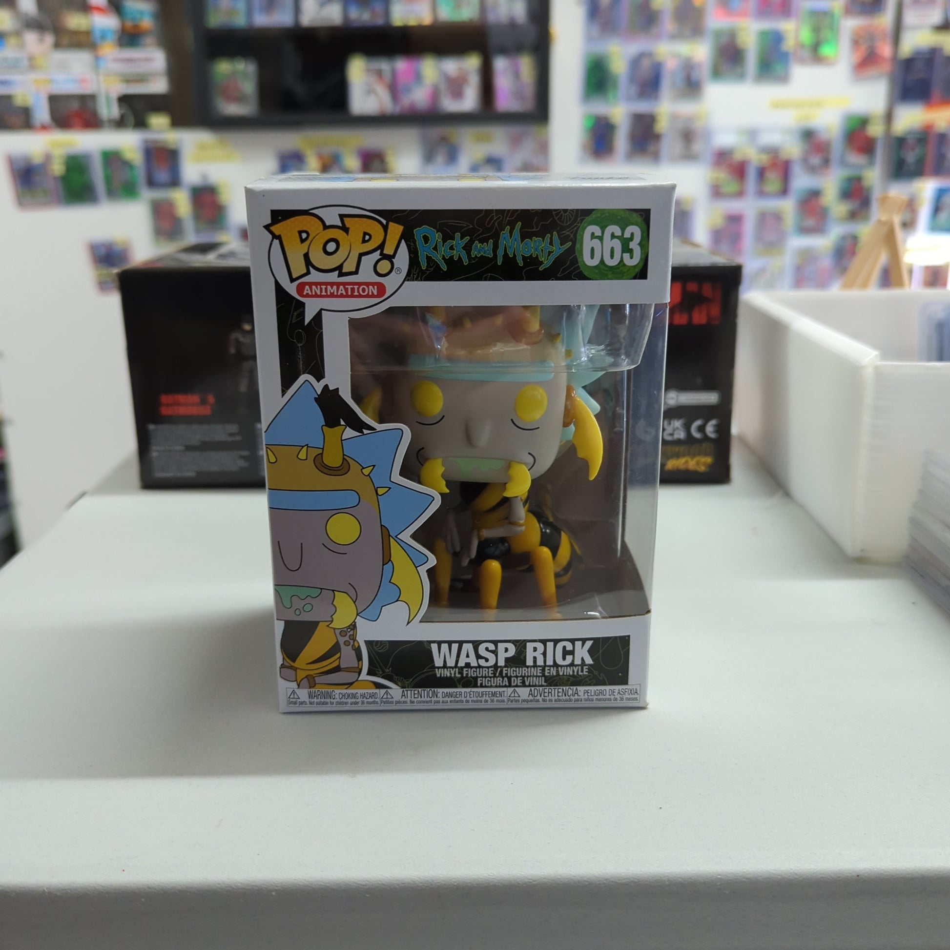 Funko Pop Animation Rick And Morty Wasp Rick 663 FRENLY BRICKS - Open 7 Days