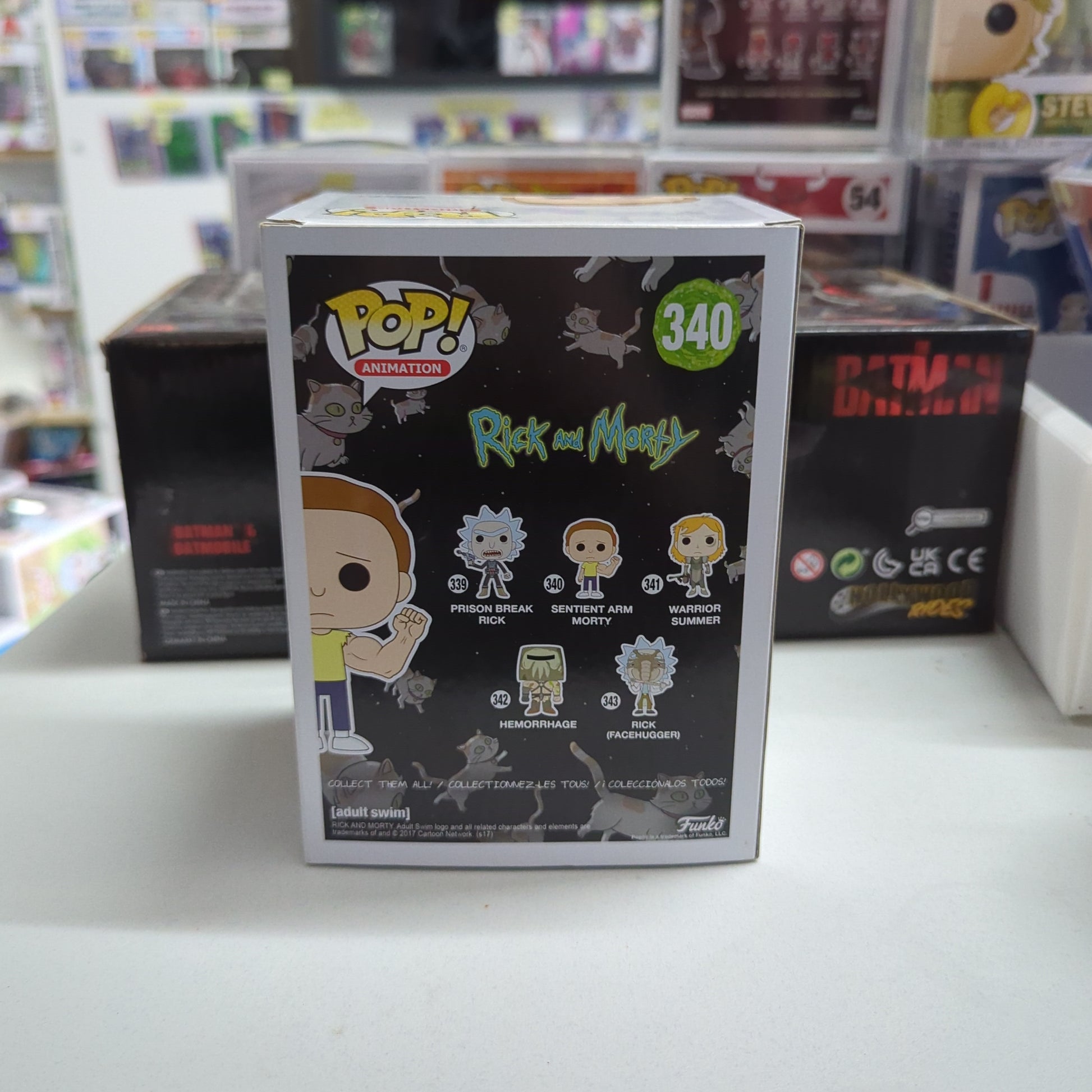 Sentient Arm Morty Chase 340 - Rick and Morty - Funko Pop Vinyl FRENLY BRICKS - Open 7 Days