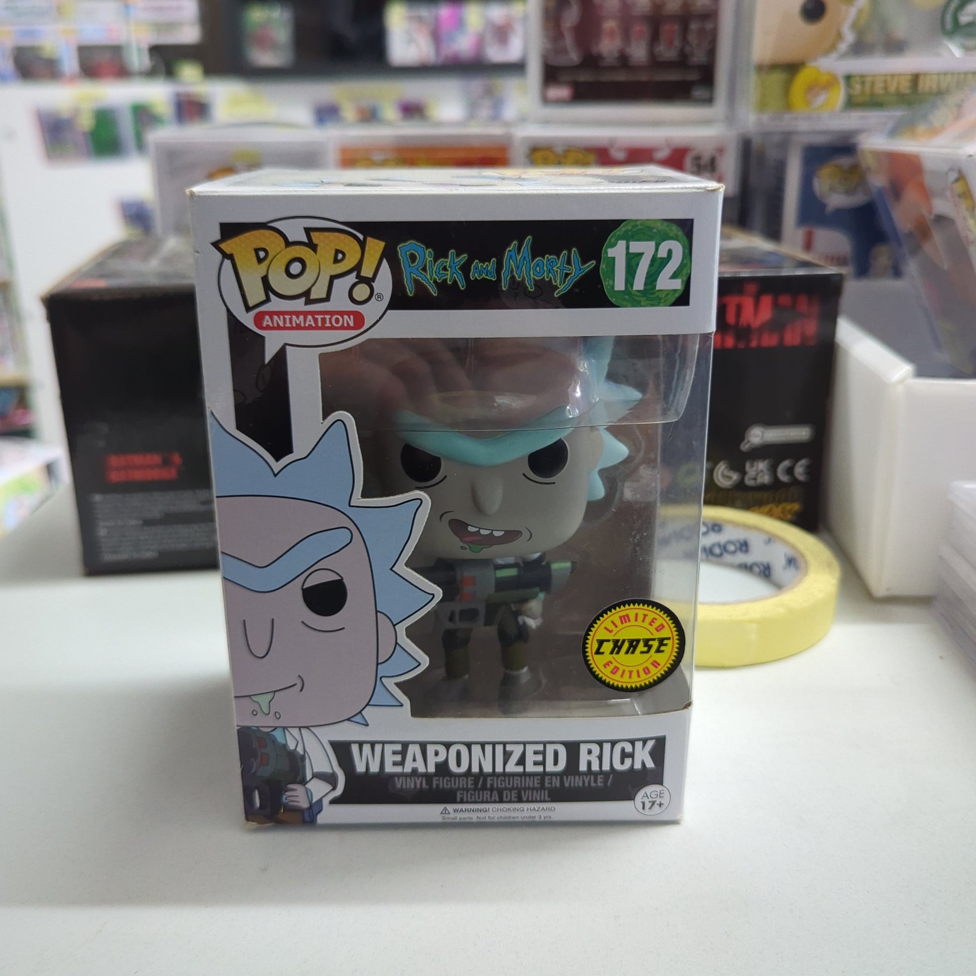 Animation Funko Pop - Weaponized Rick (Chase) - Rick and Morty FRENLY BRICKS - Open 7 Days