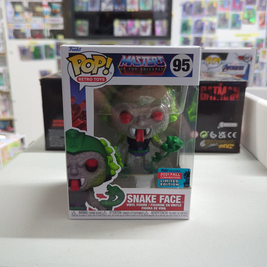 Snake Face 95 ~ Masters of the Universe (MOTU) ~ Funko Pop Vinyl ~ Retro Toys FRENLY BRICKS - Open 7 Days