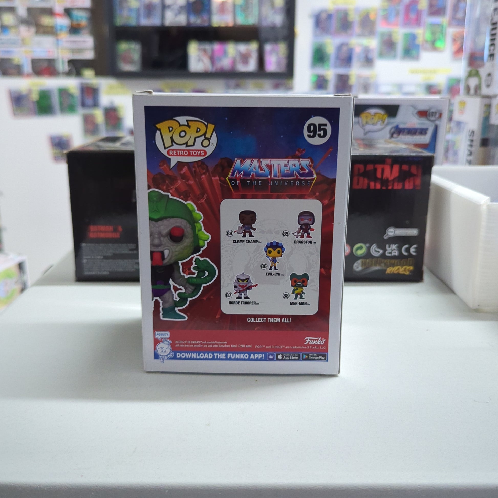 Snake Face 95 ~ Masters of the Universe (MOTU) ~ Funko Pop Vinyl ~ Retro Toys FRENLY BRICKS - Open 7 Days