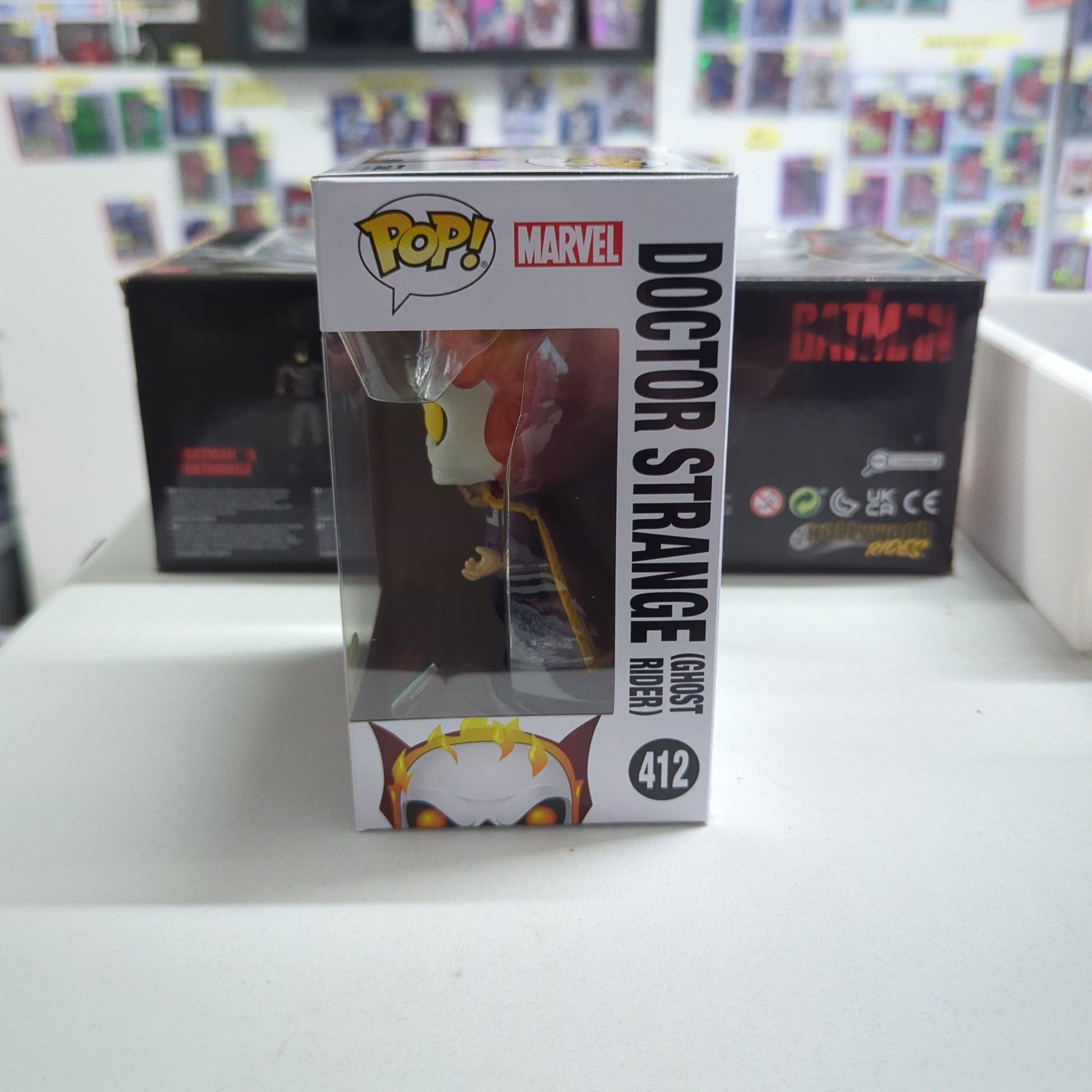 Doctor Strange  - Ghost Rider GITD #412 - Marvel Funko pop! vinyl FRENLY BRICKS - Open 7 Days