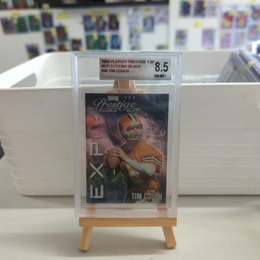 1999 Playoff Prestige EXP Reflection Silver #40 Tim Couch bgs 8.5 FRENLY BRICKS - Open 7 Days