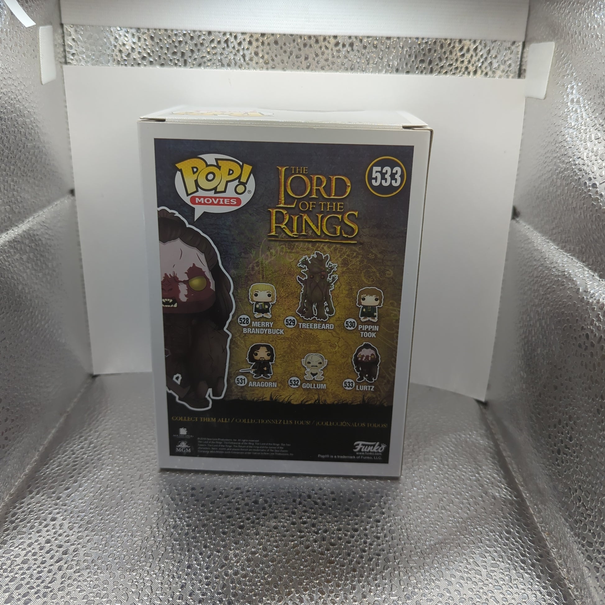 FUNKO POP THE LORD OF THE RINGS #533  LURTZ VINYL FRENLY BRICKS - Open 7 Days