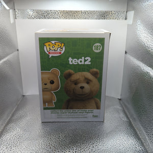 Funko Pop TED 2 #187 FLOCKED 2015 Summer Convention Exclusive FRENLY BRICKS - Open 7 Days