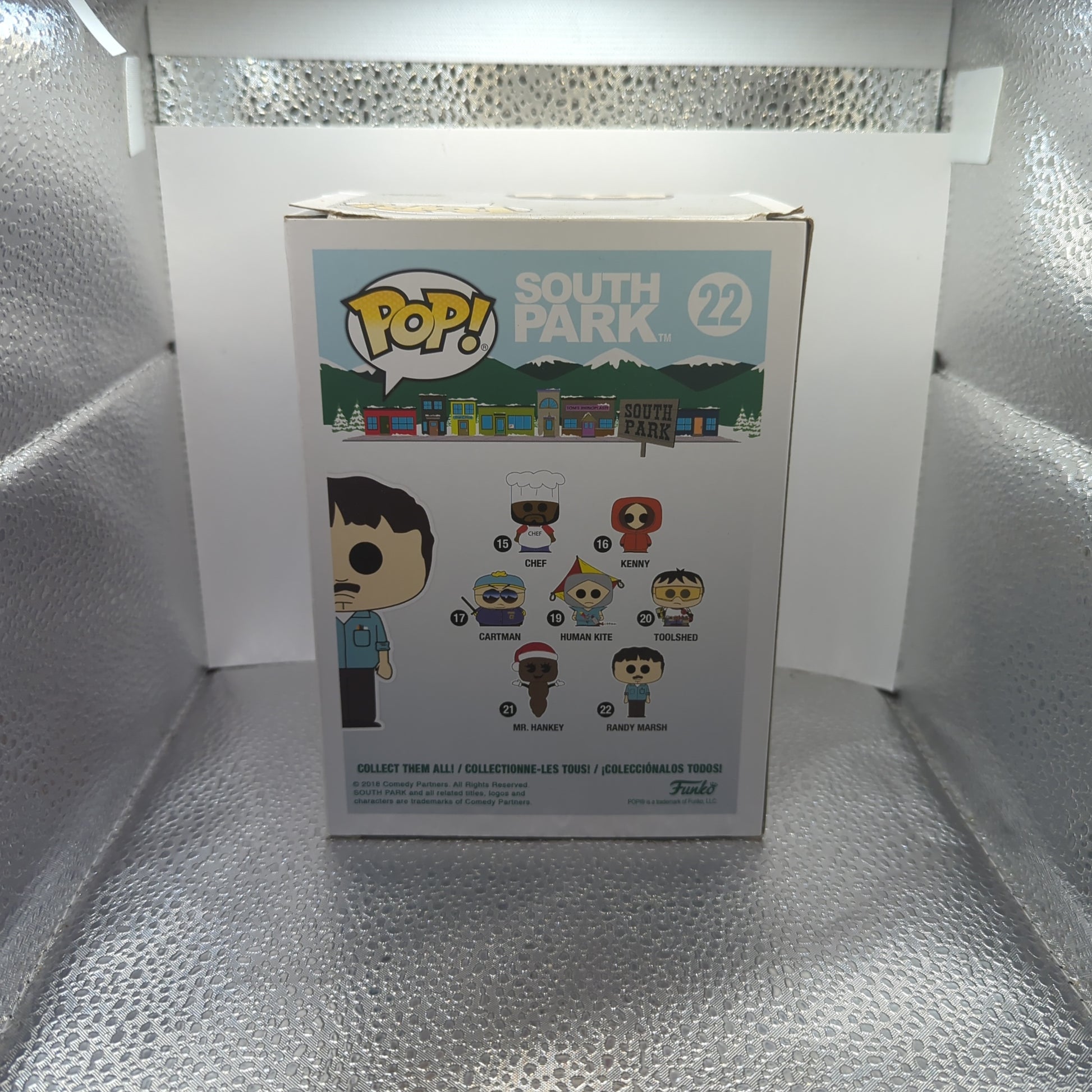 FUNKO POP SOUTH PARK RANDY MARSH VINYL FIGURE IN BOX #22 FRENLY BRICKS - Open 7 Days