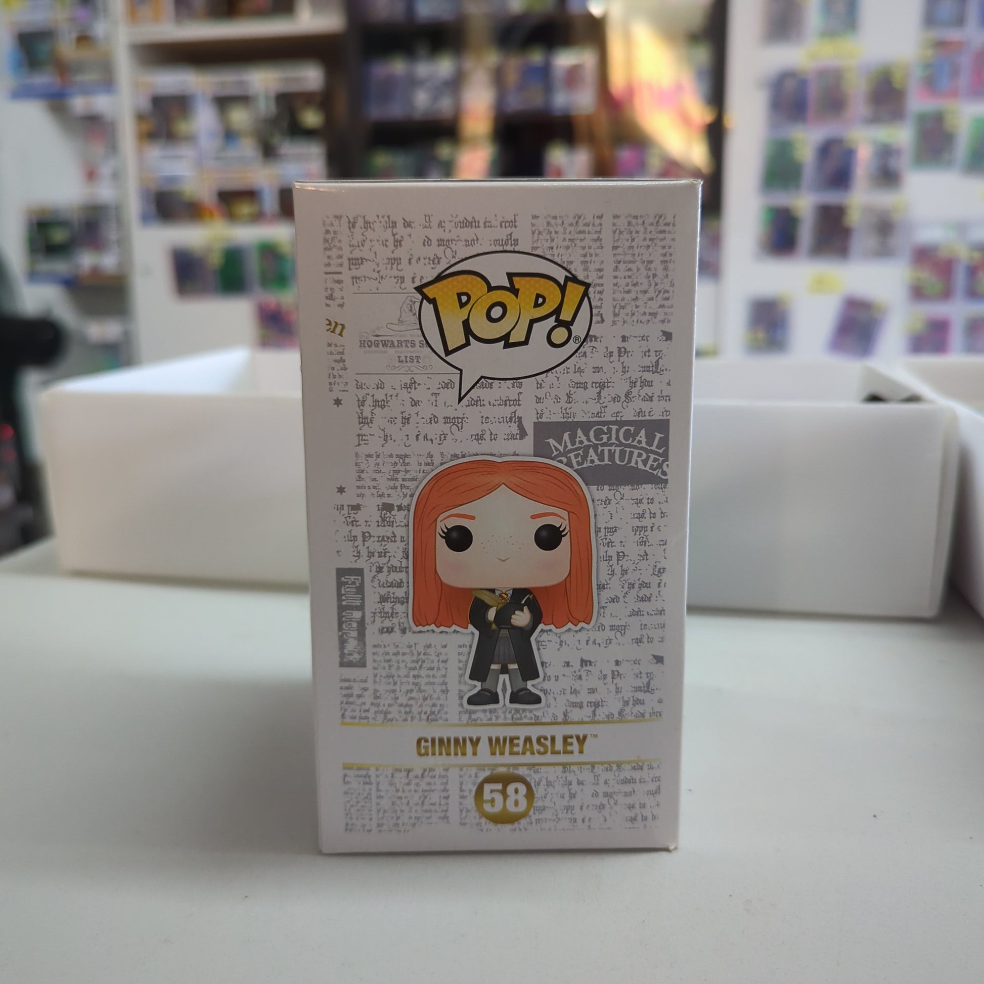 Funko Pop Vinyl #58 GINNY WEASLEY IN HOGWARTS ROBES FROM HARRY POTTER FRENLY BRICKS - Open 7 Days