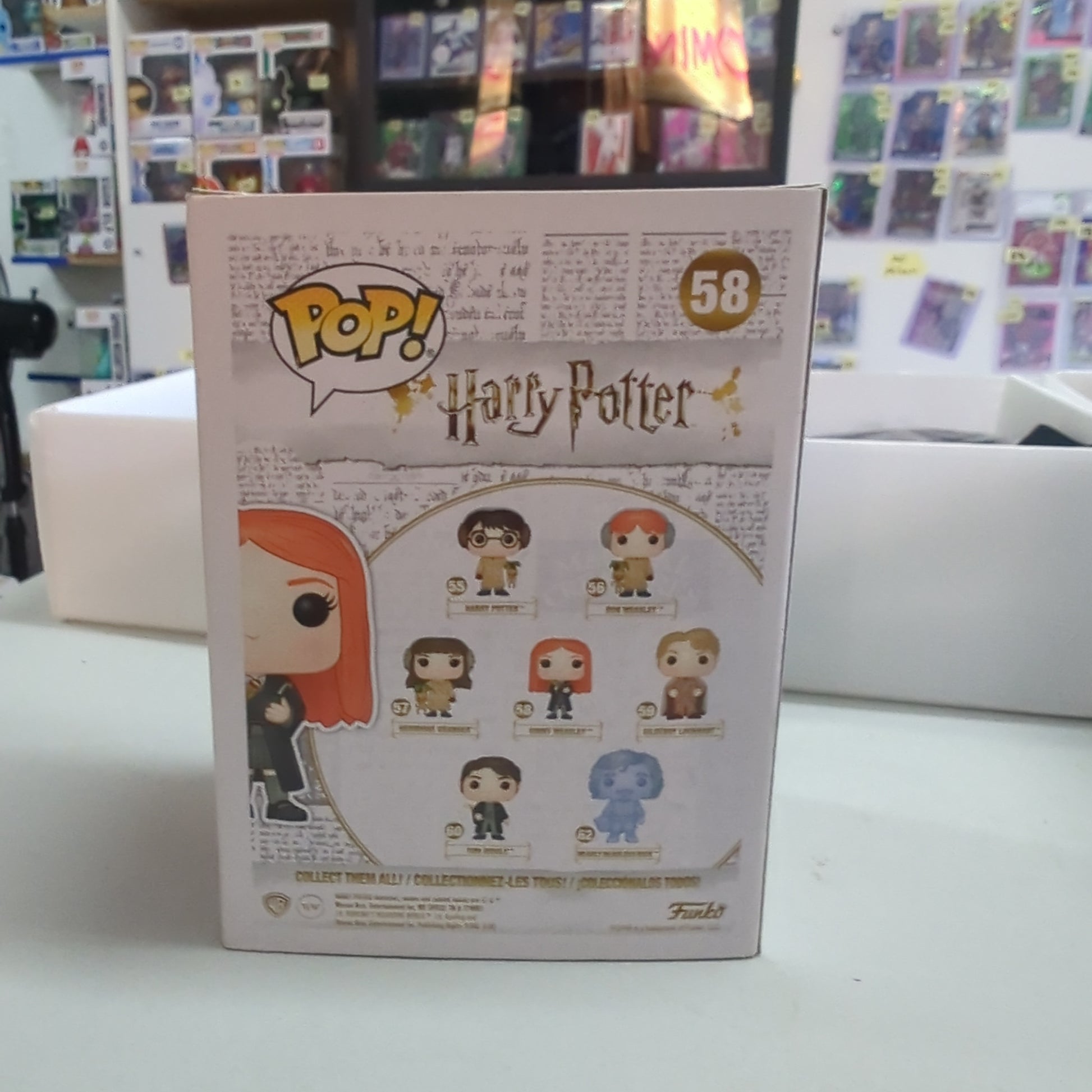 Funko Pop Vinyl #58 GINNY WEASLEY IN HOGWARTS ROBES FROM HARRY POTTER FRENLY BRICKS - Open 7 Days