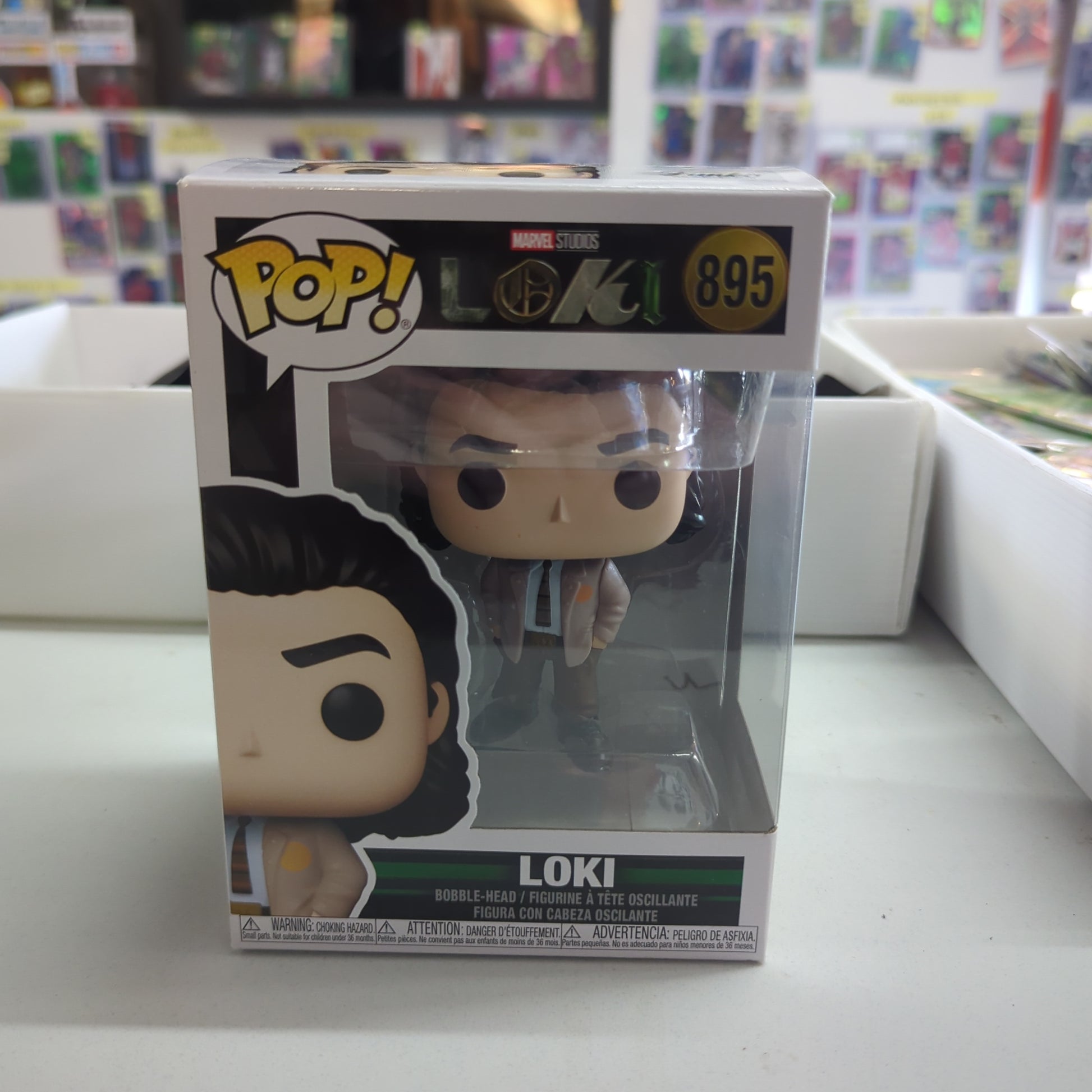 Funko Pop! Marvel Studio: Loki - Loki #895 - NIB FRENLY BRICKS - Open 7 Days