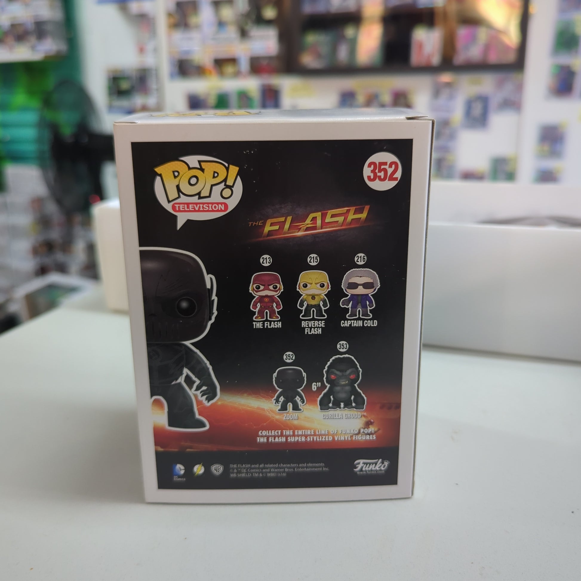 Zoom #352 The Flash Funko Pop FRENLY BRICKS - Open 7 Days