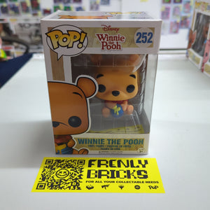 WINNIE THE POOH (SITTING) #252 DISNEY WINNIE THE POOH FUNKO POP! VINYL FRENLY BRICKS - Open 7 Days