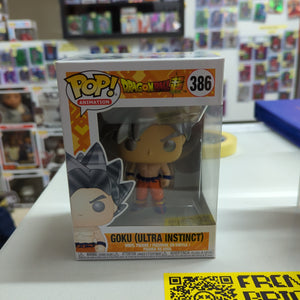 FUNKO POP! Goku (Ultra Instinct) #386 - Dragon Ball Super - Vinyl Figure FRENLY BRICKS - Open 7 Days