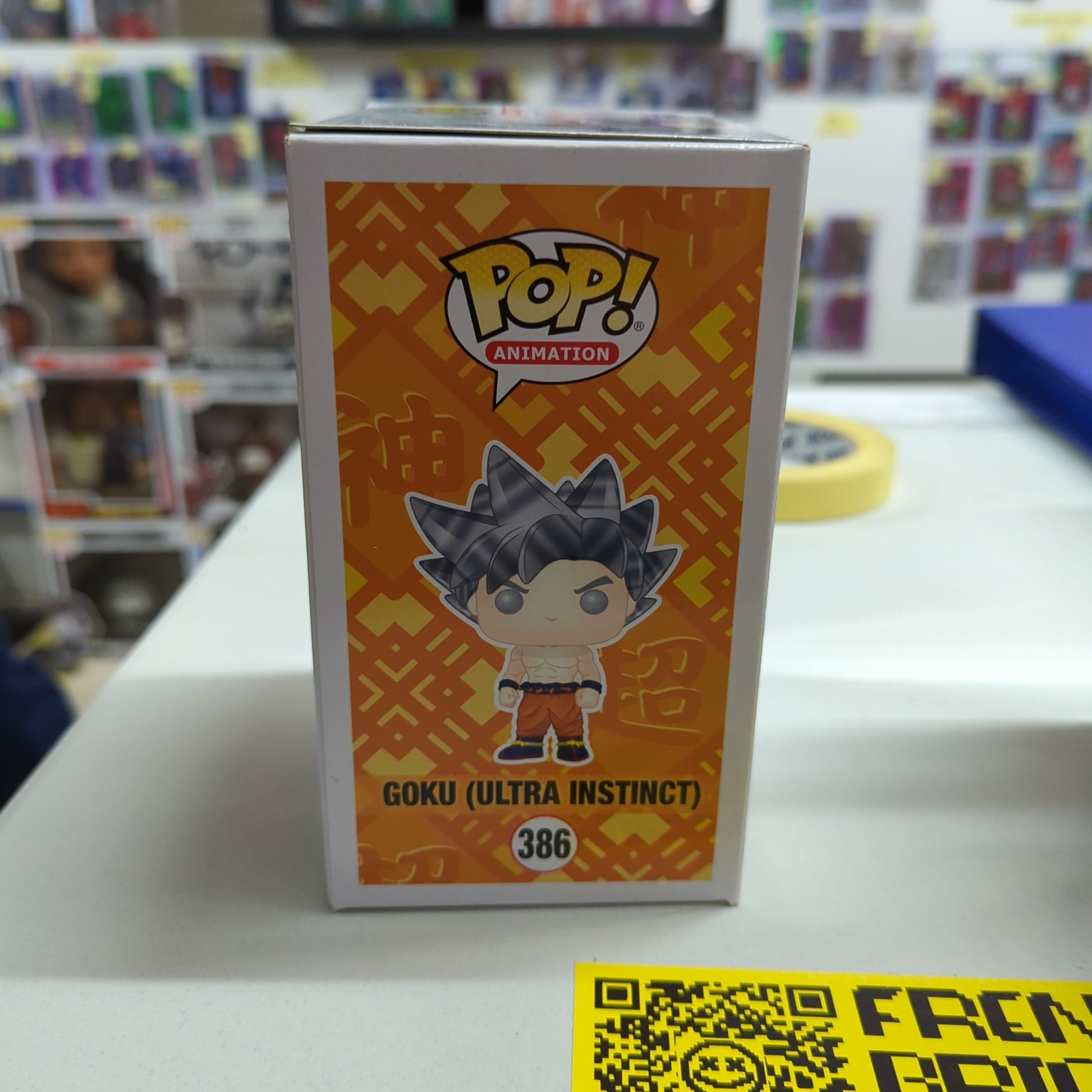 FUNKO POP! Goku (Ultra Instinct) #386 - Dragon Ball Super - Vinyl Figure FRENLY BRICKS - Open 7 Days