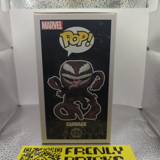 Venom 2 Carnage NYCC 2021 Exclusive Pop! Vinyl Figure #926 FRENLY BRICKS - Open 7 Days