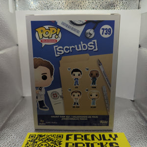 Funko Pop Vinyl - POP! Television - Scrubs - Dr. Cox #739 FRENLY BRICKS - Open 7 Days