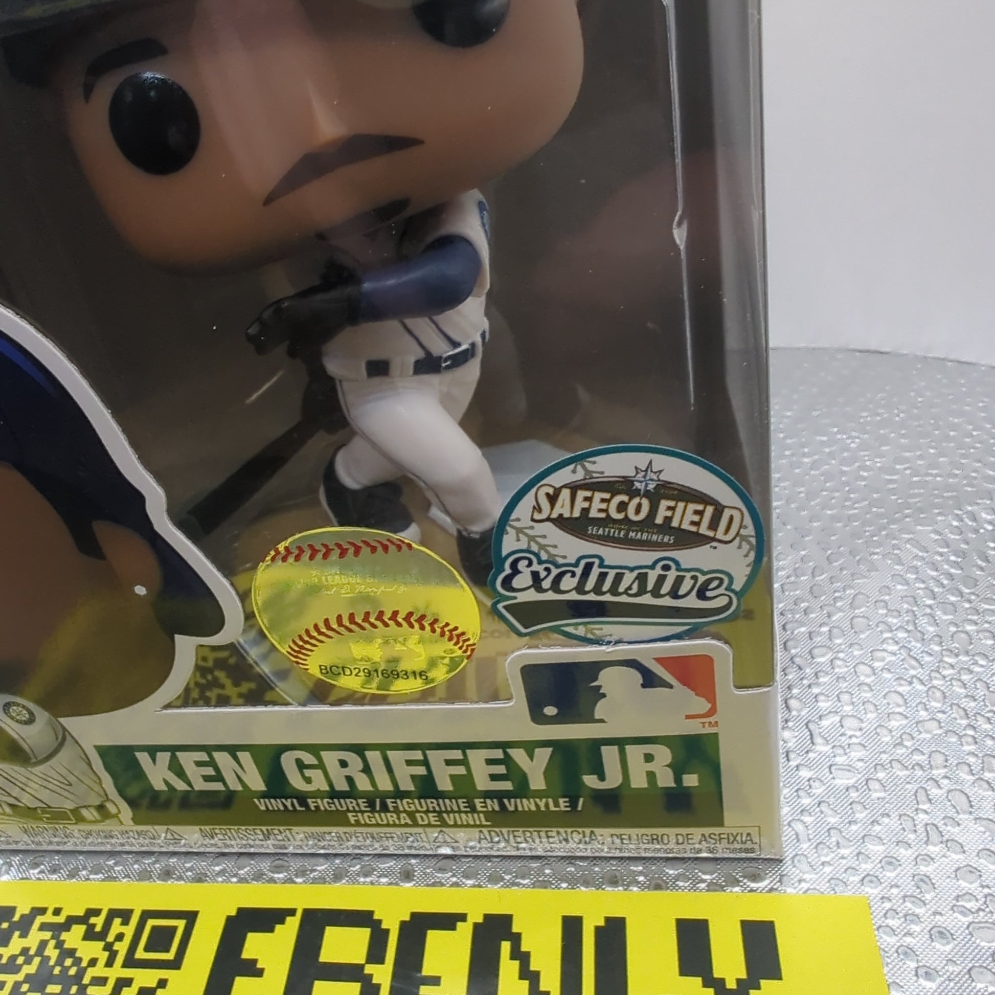 FUNKO POP MLB SEATTLE MARINERS KEN GRIFFEY JR. JUNIOR 24 #24 SAFECO EXCLUSIVE FRENLY BRICKS - Open 7 Days