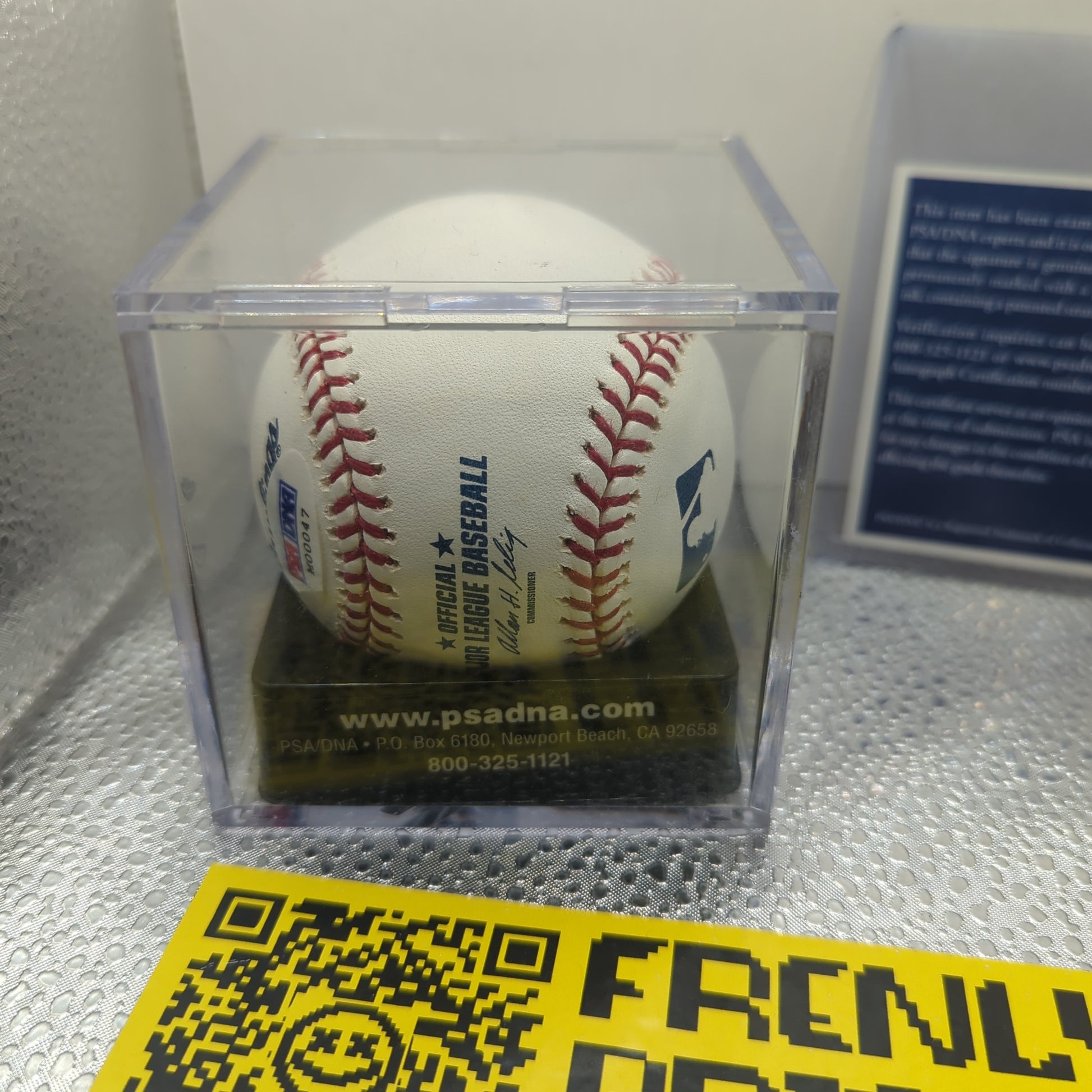 Professional Sports Authenticator (PSA) Yogi Berra Original Autographed PSA DNA CERT FRENLY BRICKS - Open 7 Days