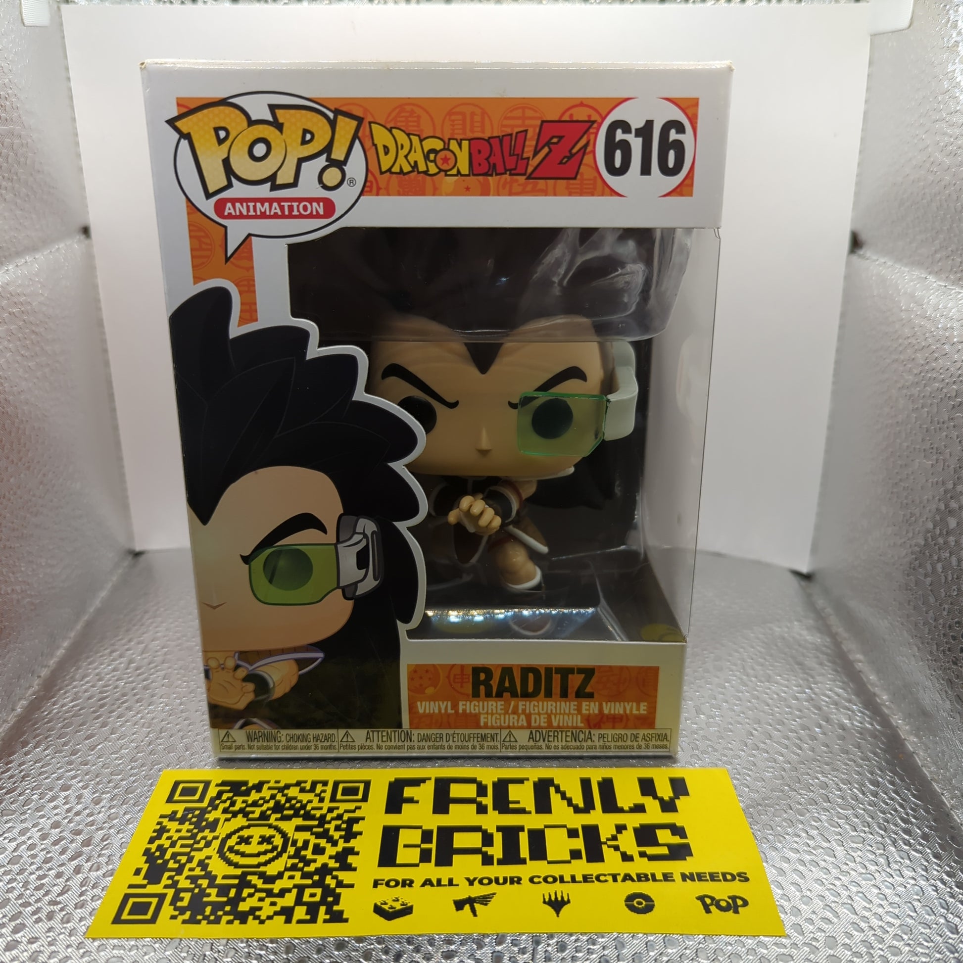 Dragon Ball Z Raditz Pop! Vinyl Figure #616 FRENLY BRICKS - Open 7 Days