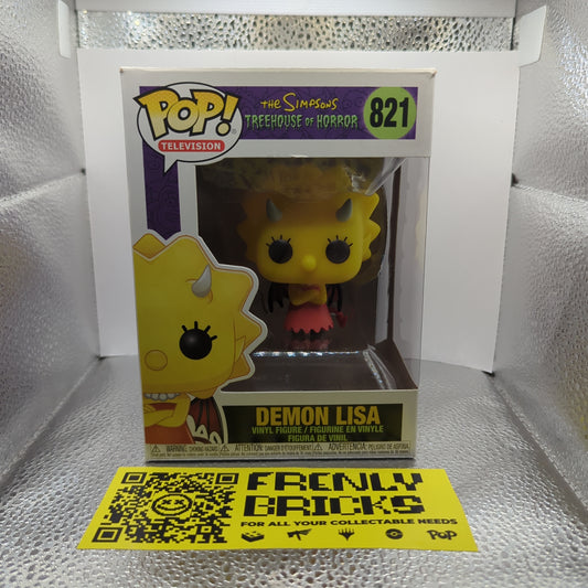 Television Funko Pop - Demon Lisa - The Simpsons - No. 821 FRENLY BRICKS - Open 7 Days