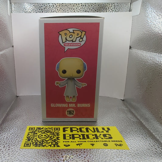 #1162 GLOWING MR. BURNS | THE SIMPSONS | TELEVISION | FUNKO POP! FRENLY BRICKS - Open 7 Days