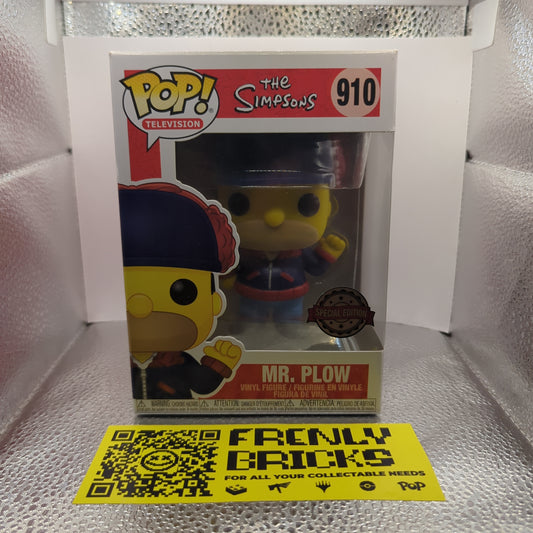 Television Funko Pop - Mr. Plow - The Simpsons - No. 910 FRENLY BRICKS - Open 7 Days