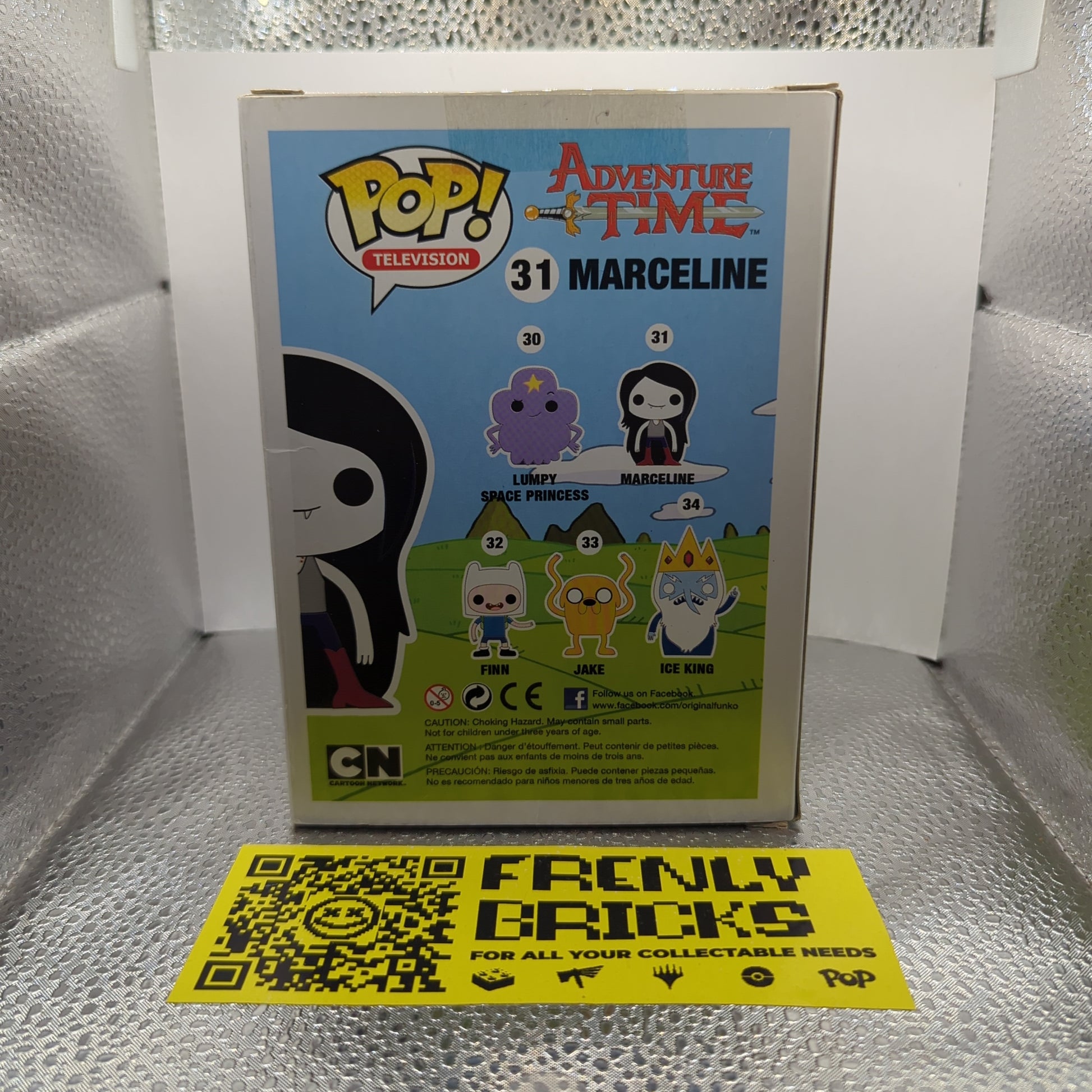 Funko Pop Television Adventure Time #31 Marceline Vinyl Figure *box damage* FRENLY BRICKS - Open 7 Days